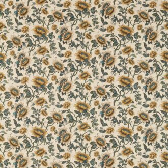 Ткань - Clarke and Clarke - TONQUIN - CHARTREUSE LINEN - F1604/01