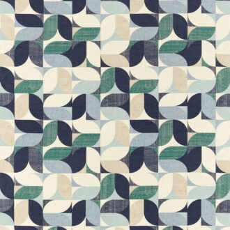 Ткань - Clarke and Clarke - RENO - MINERAL/NAVY - F1640/01