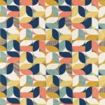 Ткань - Clarke and Clarke - RENO - MULTI - F1640/03