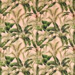 Ткань - Clarke and Clarke - MAJORELLE OUTDOOR - BLUSH - F1670/01