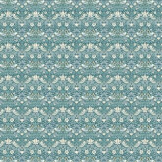 Ткань - Clarke and Clarke - STRAWBERRY THIEF - TEAL - F1678/01