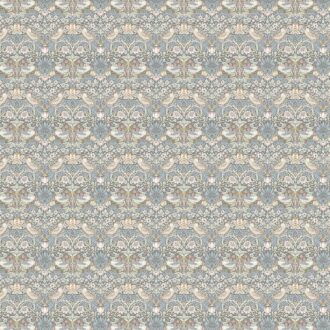 Ткань - Clarke and Clarke - STRAWBERRY THIEF - SLATE/BLUSH - F1678/02