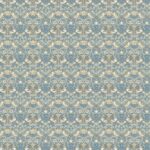 Ткань - Clarke and Clarke - STRAWBERRY THIEF - DENIM/SPICE - F1678/06