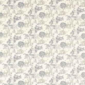 Ткань - Clarke and Clarke - RIVINGTON - INK - F1702/01