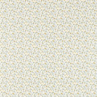 Ткань - Clarke and Clarke - THETFORD - SAFFRON/INK - F1704/02