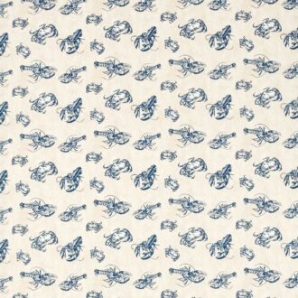 Ткань - Clarke and Clarke - SHELLFISH - INK - F1731/02