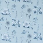 Ткань - Clarke and Clarke - ROSERAIE - DENIM - F1738/03