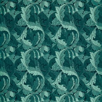 Ткань - Clarke and Clarke - ACANTHUS JACQUARD - TEAL - F1740/06
