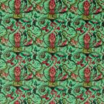 Ткань - Clarke and Clarke - BOSQUE DREAMS VELVET - AQUAMARINE - F1749/01