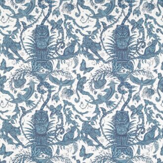 Ткань - Clarke and Clarke - BOSQUE JACQUARD - INK - F1750/01