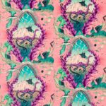 Ткань - Clarke and Clarke - HIGHLANDIA VELVET - PINK - F1752/02