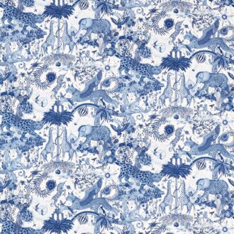 Ткань - Clarke and Clarke - PARADISE LOST - INK - F1756/03