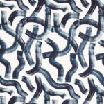 Ткань - Clarke and Clarke - MALEVICH - INK - F1770/01