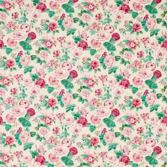 Ткань - Clarke and Clarke - GENEVIEVE - ROSE - F1782/02