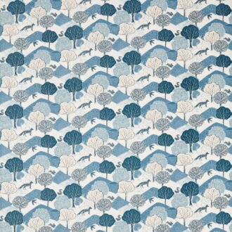 Ткань - Clarke and Clarke - KIELDER - MIDNIGHT - F1783/01