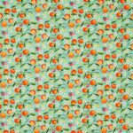 Ткань - Clarke and Clarke - ORANGE BLOSSOM - JADE - F1784/03