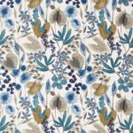 Ткань - Harlequin - NALINA -  Indigo / Mustard / Stone - HAMA120333