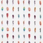 Ткань - Harlequin - LIMOSA -  Papaya/Lagoon/Loganberry - HAMA120340