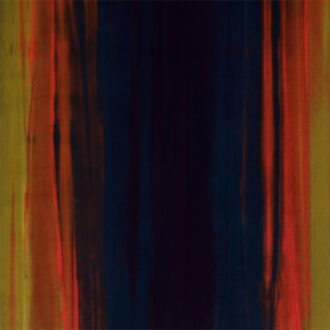 Ткань - Harlequin - AMAZILIA VELVETS -  Mustard / Papaya / Indigo - HAMV131509