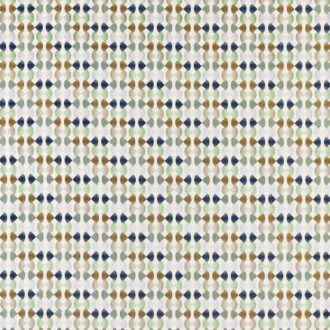 Ткань - Harlequin - MAIOLICA -  Ink/Wasabi/Gold - HATL132881