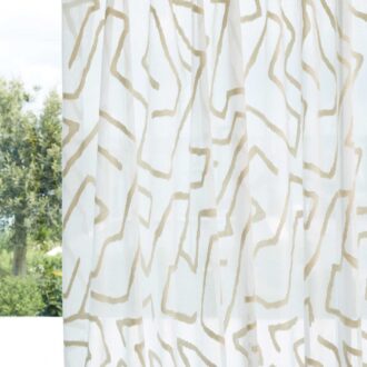 Ткань - Harlequin - MELODIC SHEER -  Chalk/Parchment - HCOL133940