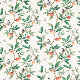Ткань - Harlequin - ELLA -  Fig Blossom/Fig Leaf/ Nectarine - HDHP121111