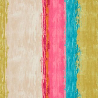 Ткань - Harlequin - SETOLA -  Turquoise / Lime / Fuchsia - HFAU120506