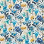 Ткань - Harlequin - VERDACCIO -  Mustard / Marine / Steel - HFAU120520