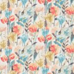 Ткань - Harlequin - VERDACCIO -  Coral / Maize / Cornflower - HFAU120521