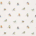 Ткань - Harlequin - PERSICO SHEER -  Mandarin / Aurora / Sage - HFAU120526