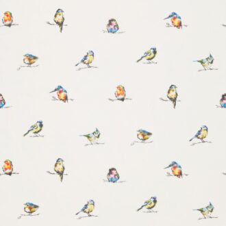 Ткань - Harlequin - PERSICO SHEER -  Mandarin / Aurora / Sage - HFAU120526