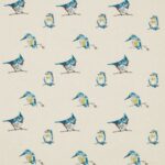 Ткань - Harlequin - PERSICO EMBROIDERY -  Indigo/Lime/Sky - HFAU131846