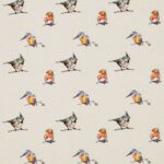 Ткань - Harlequin - PERSICO EMBROIDERY -  Mandarin / Aurora / Sage - HFAU131849