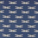 Ткань - Harlequin - DEMOISELLE -  Ink/Chartreuse - HGAT120435