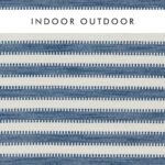 Ткань - Harlequin - OCALA STRIPE -  Indigo/Chalk - HIOT134524