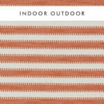 Ткань - Harlequin - OCALA STRIPE -  Clementine/Chalk - HIOT134528