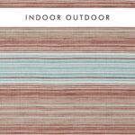 Ткань - Harlequin - AMARIS -  Rust/Aqua - HIOT134534