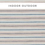 Ткань - Harlequin - COVE -  Indigo/Rust - HIOT134550