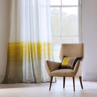 Ткань - Harlequin - TRANQUIL SHEER -  Cypress/Driftwood - HLAL130950