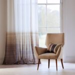 Ткань - Harlequin - TRANQUIL SHEER -  Pebble/Hessian - HLAL130951
