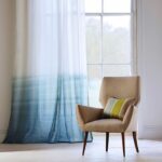 Ткань - Harlequin - TRANQUIL SHEER -  Sky/Chalk - HLAL130955