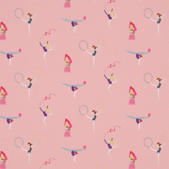 Ткань - Harlequin - BALANCING ACT -  Blossom/Raspberry/Grape - HLTF120942