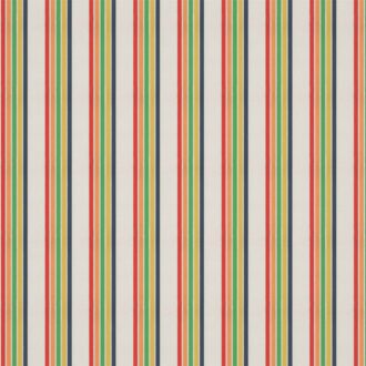 Ткань - Harlequin - HELTER SKELTER STRIPE -  Navy/Poppy/Apricot/Gecko - HLTF133543