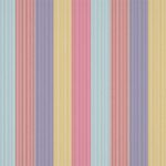 Ткань - Harlequin - FUNFAIR STRIPE -  Grape/Cherry/Pineapple - HLTF133544