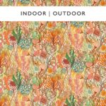 Ткань - Harlequin - ACROPORA -  Brazilian Rosewood/Nectar - HLUM121052