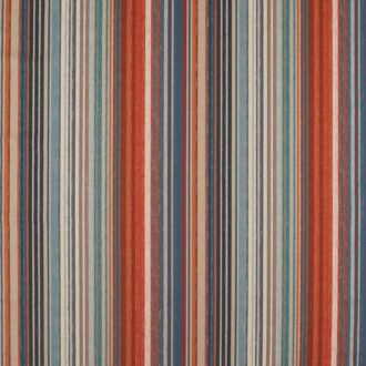 Ткань - Harlequin - SPECTRO STRIPE -  Teal/Sedonia/Rust - HMNI132825