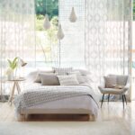 Ткань — Harlequin — TRELLIS SHEER — Chalk — HMOV130567
