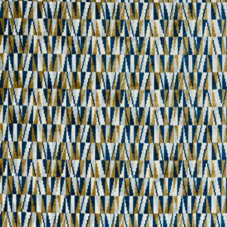 Ткань - Harlequin - ACUTE -  Cobalt/ Ochre - HMTC133495