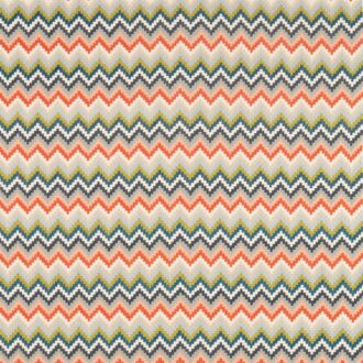 Ткань - Harlequin - MINOURI -  Teal / Mandarin / Lichen - HMTE132767