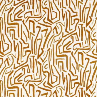 Ткань - Harlequin - MELODIC -  French Ochre/Paper Lantern - HQN2121071